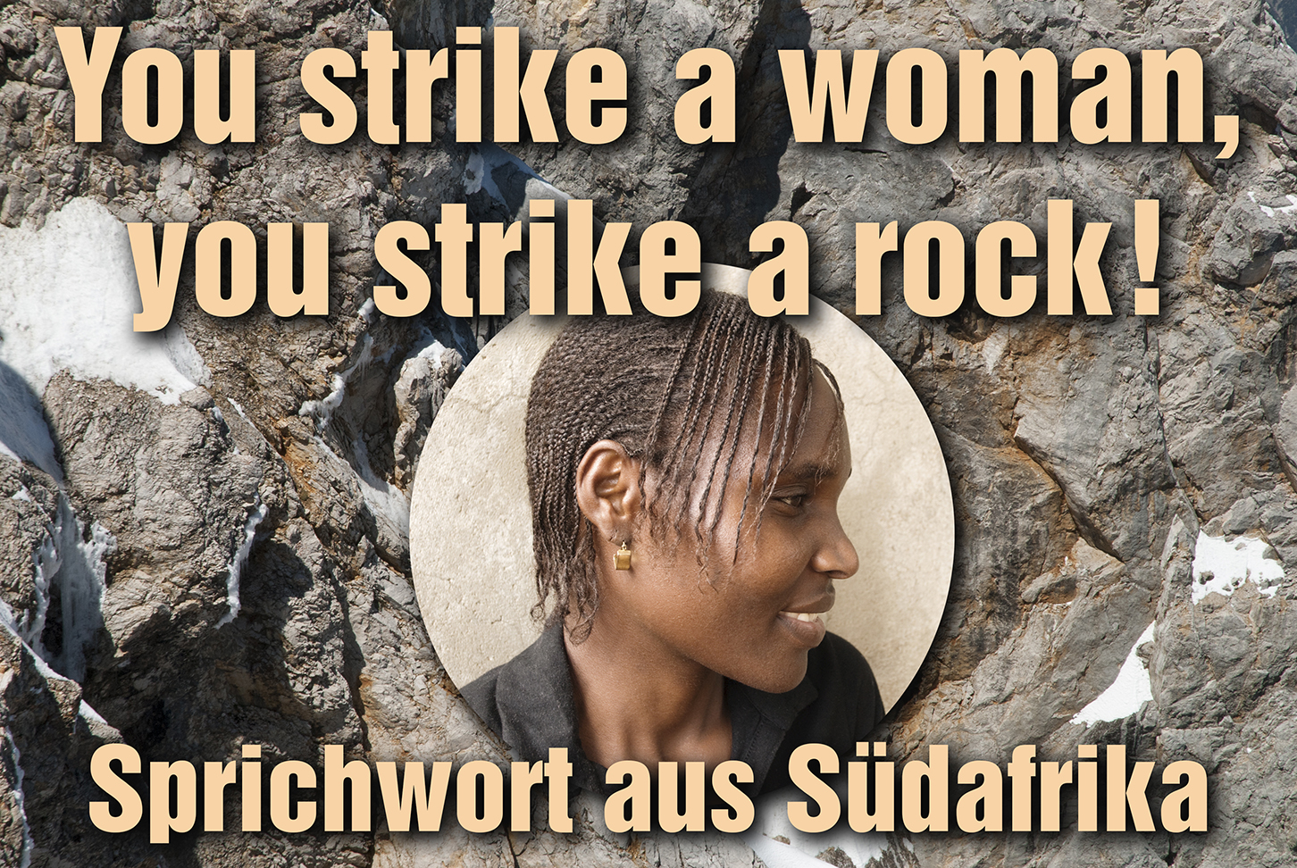 You strike a woman, you strike a rock, Südafrika